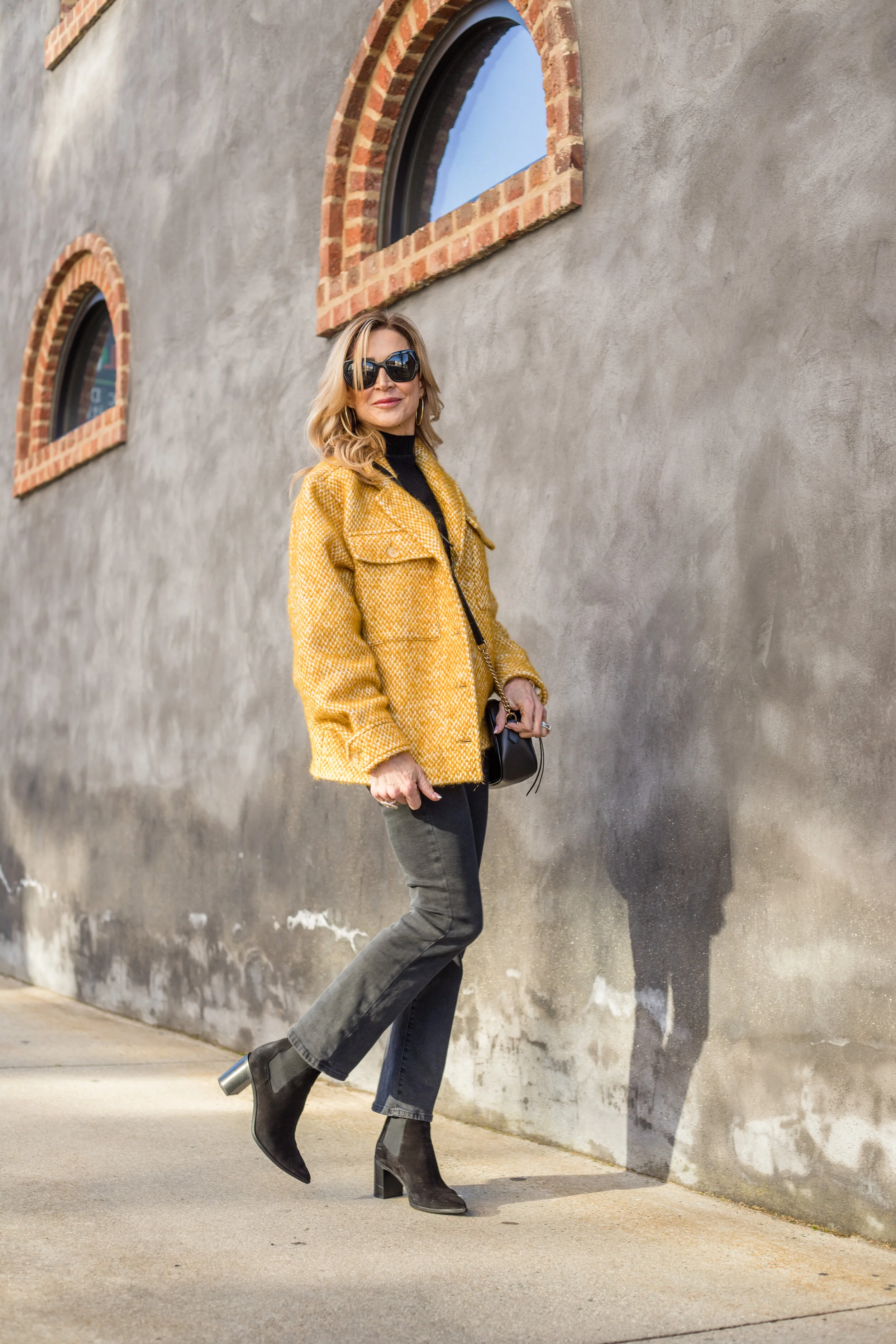 The Perfect Jacket from Anine Bing Crazy Blonde Life